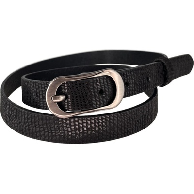 Penny Belts dámský kožený opasek 20-185-603 černý