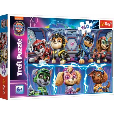 Trefl Psí priatelia Tlapková patrola / Paw Patrol 41x27 5cm v krabici 29x19x4cm 160 dielov