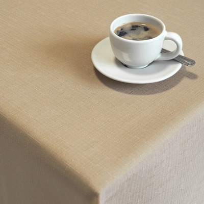 Olzatex Nešpinivý teflonový látkový ubrus UNI 5040 kávová 100x140cm obdélník