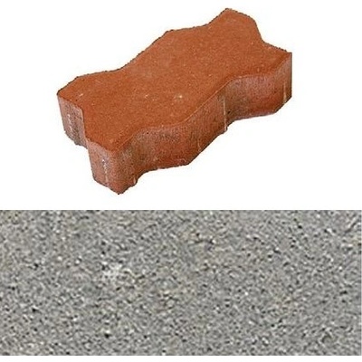 Diton Vlnka 22 x 11 x 6 cm přírodní beton 1 m²