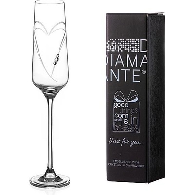 Diamante JFY Hearts flute 190 ml
