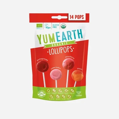 YumEarth Ovocná lízátka BIO 6 x 85 g