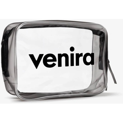 Venira kosmetická taška průhledná M černá