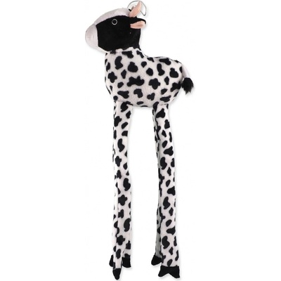 Dog Fantasy Jumbo kráva pískací a šustící 90 cm