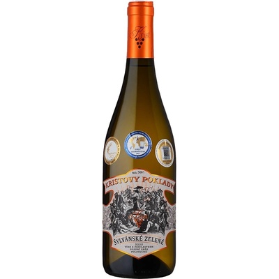 Vinařství Krist Sylvánské zelené Kristovy poklady pozdní sběr 2020 11,5% 0,75 l (holá láhev)