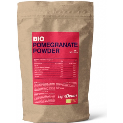 GymBeam BIO Prášok z granátového jablka 100 g