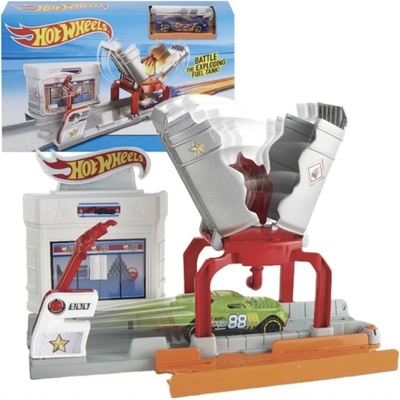 Hot Wheels Autodráha Požár na stanici FJN36