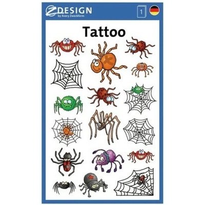 Avery Z-Design BEA Tattoo pavouci