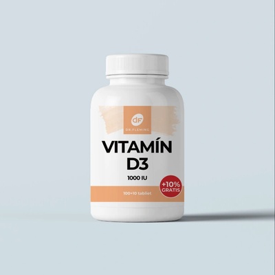 Dr.fleming Vitamin D3 1000IU +10% gratis 110 ks