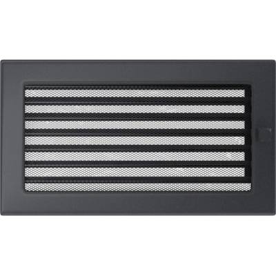 Kratki Mriežka 170 x 300 mm grafitová s klapkou