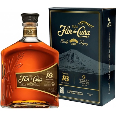 Flor de Caña 18y 40% 0,7 l (karton)