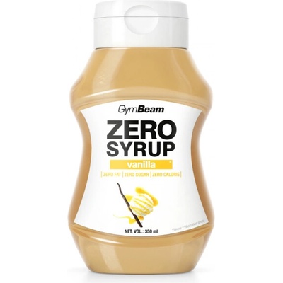 GymBeam Bezkalorický sirup Vanilka 350 ml