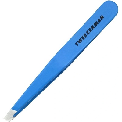 Tweezerman Slant Blue Jewel pinzeta modrý klenot
