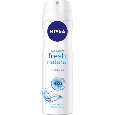 Nivea Fresh Natural Woman deospray 150 ml – Hledejceny.cz
