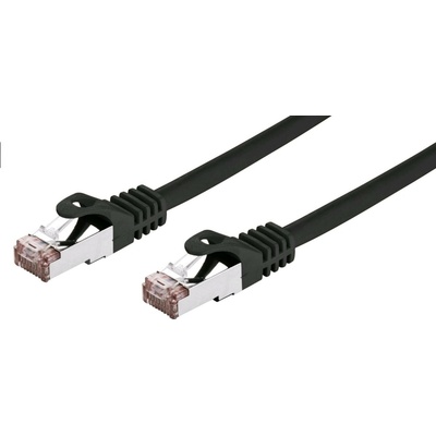 C-TECH CB-PP6F-2BK patch, Cat6, FTP, 2m, černý
