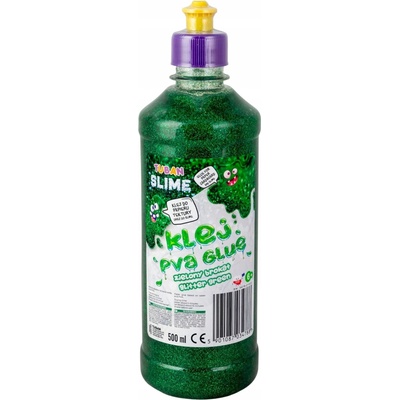 PVA Tuban ZELENÉ GLITROVÉ LEPIDLO 500ml na výrobu Slime