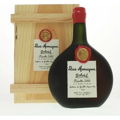 Armagnac-Delord Millésimés 2000 40% 0,7 l (dřevěná kazeta)