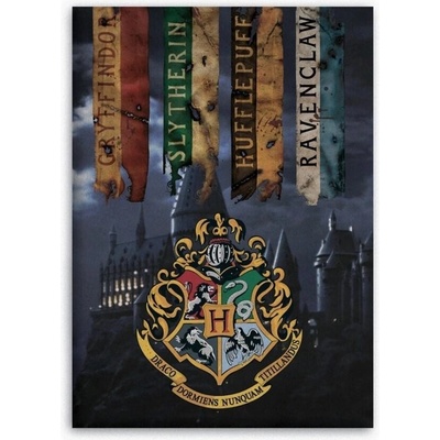 Aymax deka fleece Harry Potter Hufflepuff 100x140