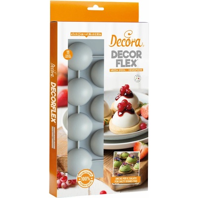 Decora Silikonová forma polokoule průměr 5 cm