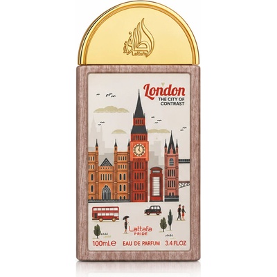Lattafa Pride London The City of Contrast parfémovaná voda unisex 100 ml