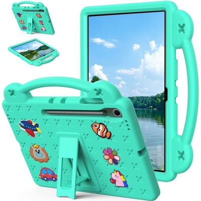 Vsetkonamobil 111641 FANY Detský kryt na tablet pre Samsung Galaxy Tab S10 FE+ mentolový
