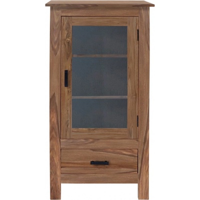 indickynabytek.cz Knihovna Rami 60x120x45 z indického masivu palisandr/sheesham