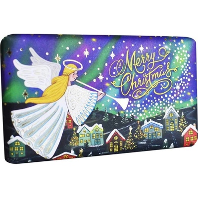 The English Soap Company vianočné mydlo anjel čučoriedka 190 g