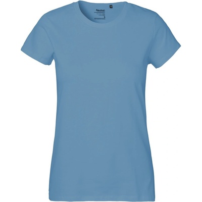 Neutral Dámske tričko Classic z organickej Fairtrade bavlny Dusty indigo