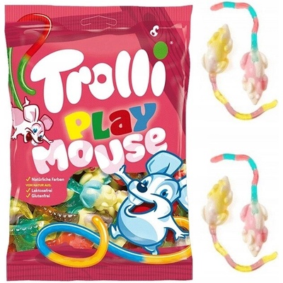 Trolli Želé Myši Pěnové myšky Play Mouse 1 kg