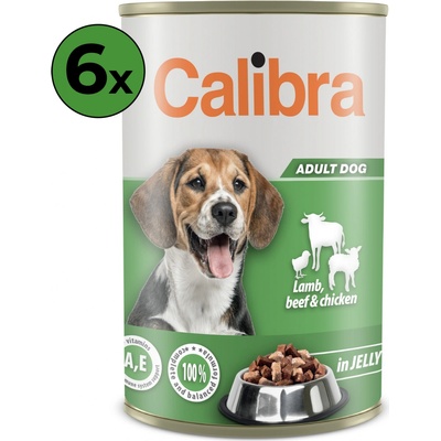 Calibra Dog Adult Lamb & Beef & Chicken 1240 g