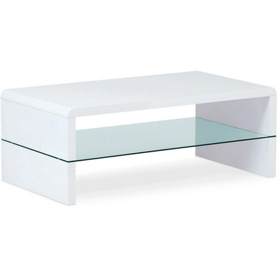 Autronic AHG-402 WT MDF vysoký lesk bílý / čiré sklo – Hledejceny.cz