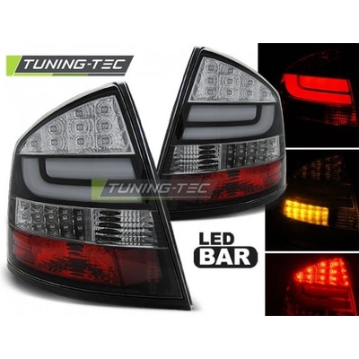 Zadní světla Škoda Octavia II sedan 04- černá LED BAR – Hledejceny.cz
