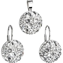 Súprava sa Swarovski Elements 39117.1 krystal