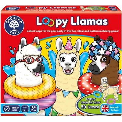 Orchard Toys Lamy s kruhy Loopy Llamas