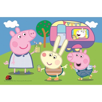 Trefl Prasátko Peppa: Kempování 54 dílků