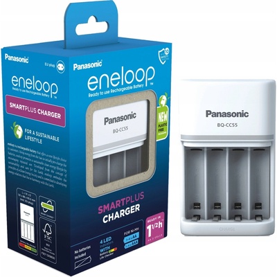 Panasonic BQ-CC55 Smart Quick Charger BQ-CC55E – Hledejceny.cz