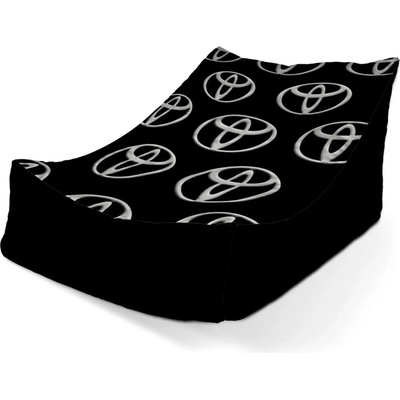 Sablio sedací vak lounge Toyota Pattern 80 x 95 x 50 cm