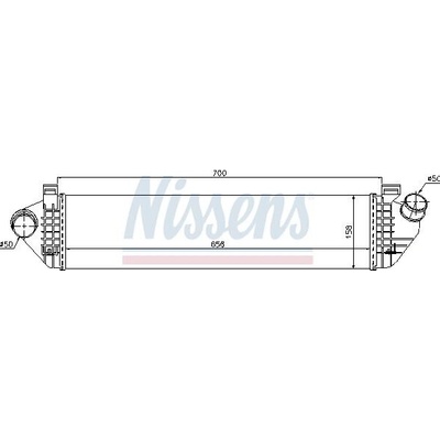 Chladič turba NISSENS 96721