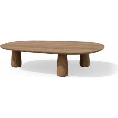 Tribu Teakový konferenční stolek Dunes, Tribu, oválný 140x107x32 cm – Hledejceny.cz