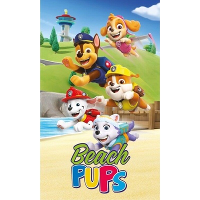 Detexpol Detský uterák Paw Patrol beach 50 x 30 cm