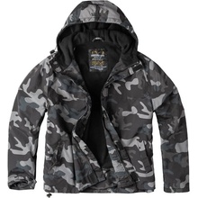 Surplus bunda Windbreaker Zipper blackcamo