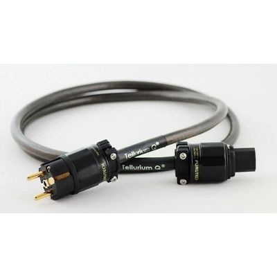 Síťový kabel:Tellurium Q:Black Power II / 1.5m - HIFI