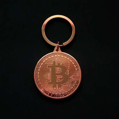LUDOVKA Kľúčenka Bitcoin medaila bronzová