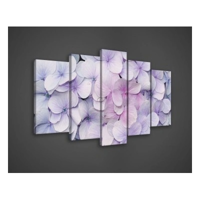 Obraz na plátne viacdielny - OB3533 - Ružové kvety 100cm x 60cm - S17