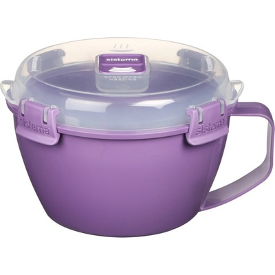 Sistema Microwave Dóza na nudle a hranolky 940 ml fialová