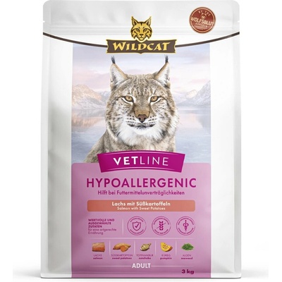 Wildcat VetLine Hypoallergenic Salmon 3kg