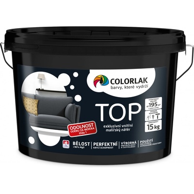 Colorlak Prointeriér Top v2519 15kg bílá C0100