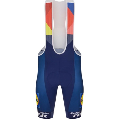 Santini krátke s trakmi Lidl Trek 2025 modrá