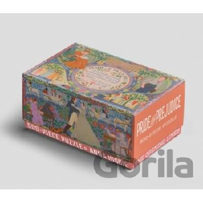 Thames & Hudson Pride & Prejudice The Opening Lines A 500-Piece Jigsaw for Adults Premium Quality Beautiful Design For Jane Austen Fans