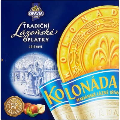 Opavia Kolonáda Tradiční lázeňské oplatky oříškové 175 g – Hledejceny.cz